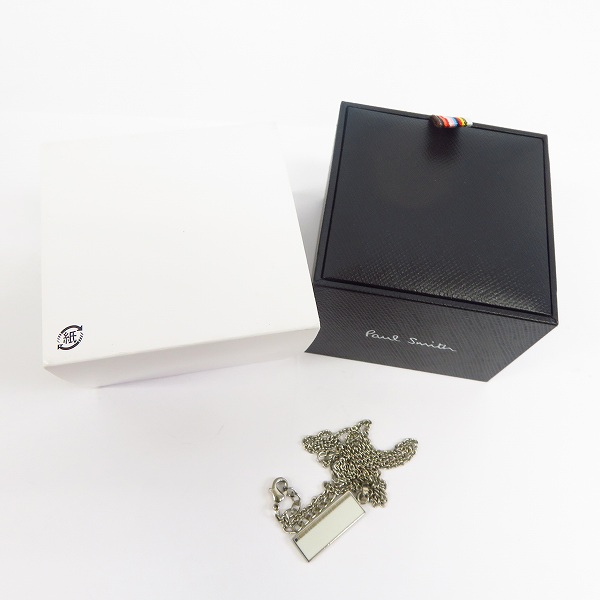 実際に弊社で買取させて頂いたpaul smith/ポールスミス プレーンエポ ネックレスの画像 7枚目