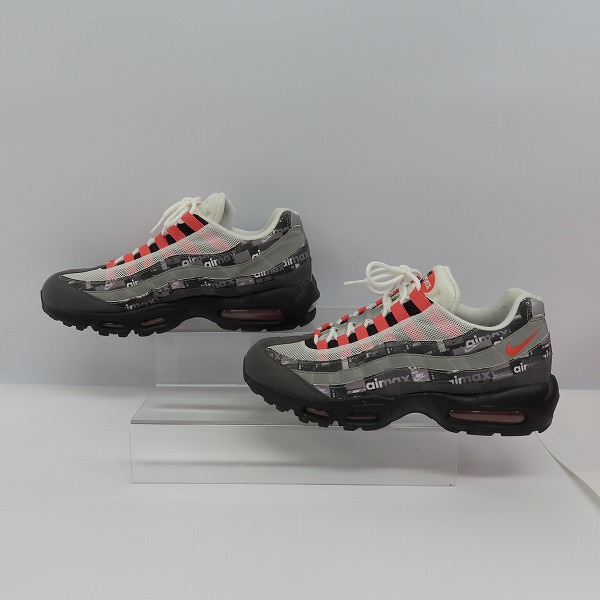 実際に弊社で買取させて頂いたNIKE×atmos/ナイキ×アトモス AIR MAX 95 "WE LOVE NIKE"/エアマックス95 スニーカー AQ0925-002/27.5の画像 3枚目