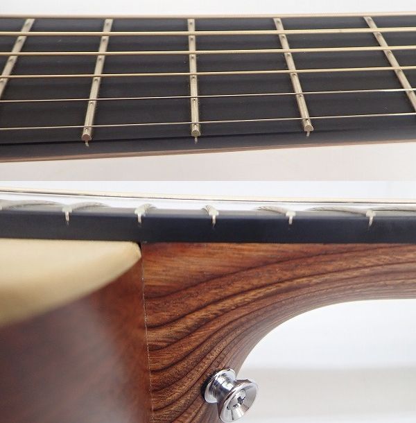 実際に弊社で買取させて頂いた★【難有り】Martin/マーティン Little Martin LX1 リトル・マーチン ミニアコギ/エレアコ仕様 ギグケース付の画像 4枚目