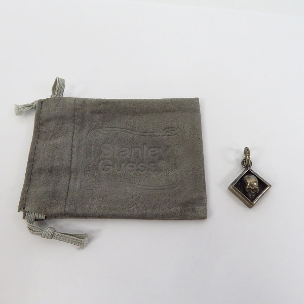 実際に弊社で買取させて頂いたSTANLEY GUESS/スタンリーゲス スクエアフレーム スカルチャーム ペンダントの画像 7枚目