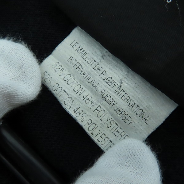 実際に弊社で買取させて頂いたcanterbury/カンタベリー ロングスリーブ ラガーシャツ NEW ZEALAND ALL BLACKS size：Mの画像 3枚目