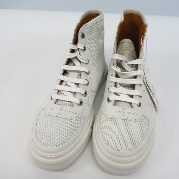 実際に弊社で買取させて頂いた【未使用】MARC JACOBS/マークジェイコブス ハイカット スニーカー/40