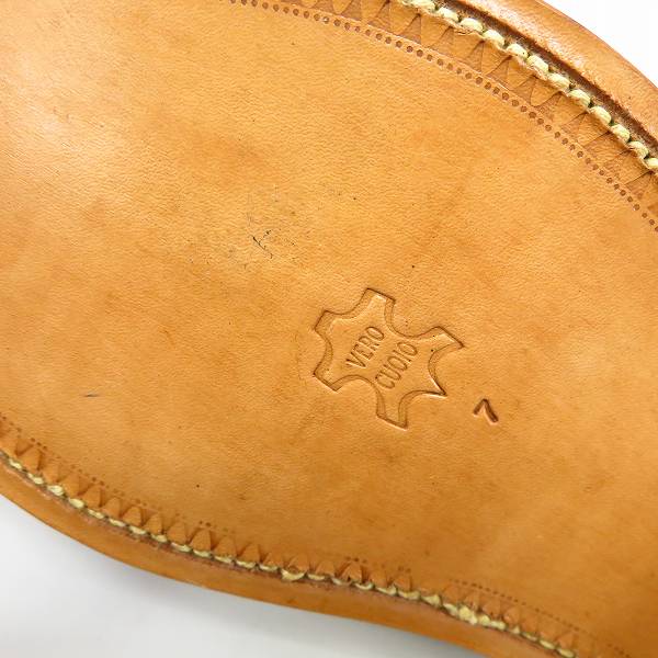 実際に弊社で買取させて頂いたFLAT HEAD/フラットヘッド/RJB L103 FLAT LOW/フラットロー コードバンシューズ size：7の画像 5枚目