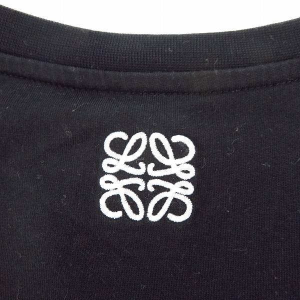 実際に弊社で買取させて頂いた【JPタグ】LOEWE/ロエベ 21FW パンジーロゴ/アナグラムロゴ刺繍 半袖Ｔシャツ  H526Y22J23/XSの画像 6枚目