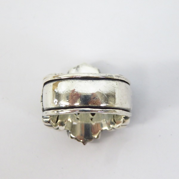 実際に弊社で買取させて頂いたDEAL DESIGN/ディールデザイン グランド リリー シルバー クロスリング 20号の画像 3枚目