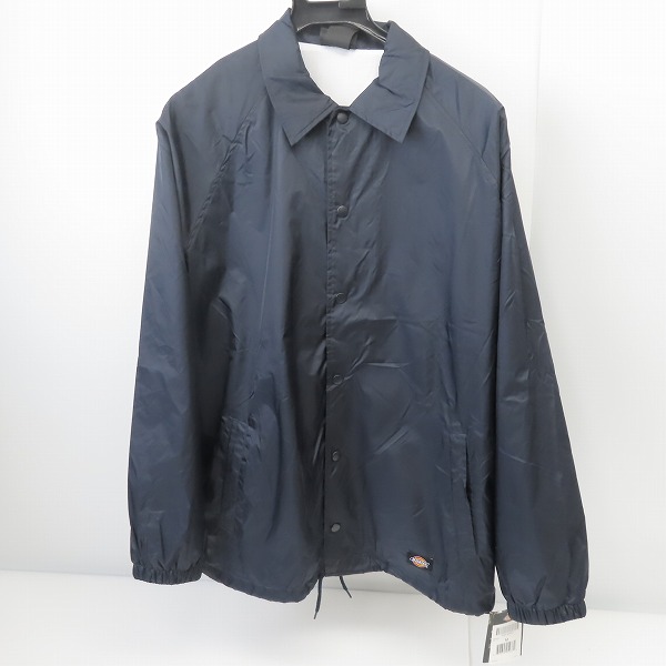 実際に弊社で買取させて頂いた【未使用】Dickies/ディッキーズ Snap Front Nylon Jacket/コーチジャケット/ナイロンジャケット /M