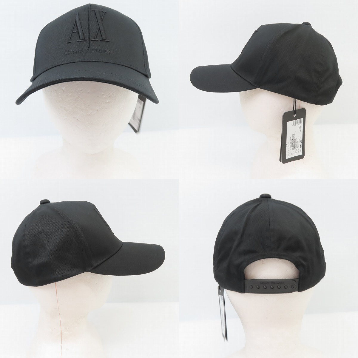 実際に弊社で買取させて頂いた【未使用】ARMANI EXCHANGE/アルマーニエクスチェンジ ロゴ刺繍キャップの画像 1枚目