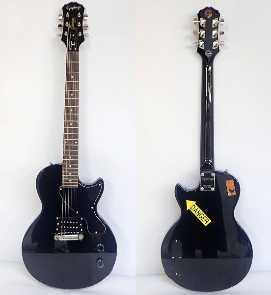 実際に弊社で買取させて頂いた★Epiphone/エピフォン Custom Shop Limited Edition Les Paul Junior EB/レスポールジュニア ソフトケース付の画像 2枚目