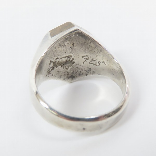 実際に弊社で買取させて頂いたSTANLEY GUESS/スタンリーゲス ウッドブロックリング 19号の画像 6枚目