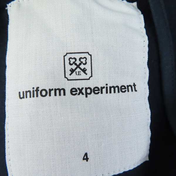 実際に弊社で買取させて頂いたuniform experiment/ユニフォームエクスペリメント STRETCH MONALUCE TWILL 2BUTTON JACKET/SLACKS/セットアップ/4の画像 2枚目