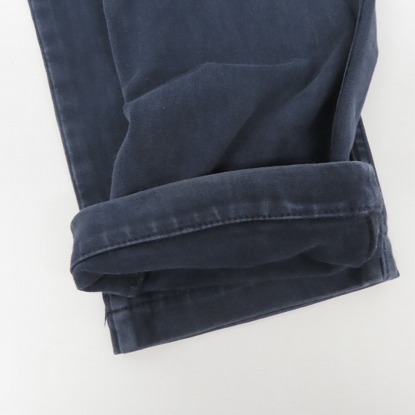 実際に弊社で買取させて頂いたHELMUT LANG/ヘルムートラング コットンパンツ ネイビー系 size：28の画像 6枚目