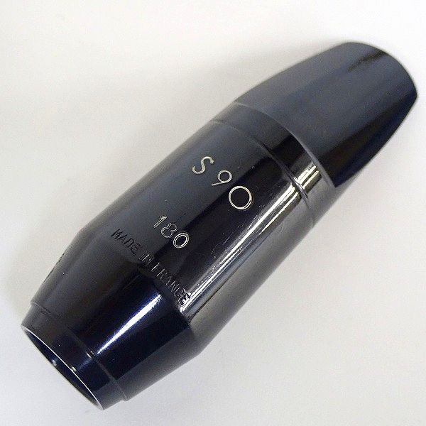 実際に弊社で買取させて頂いたSELMER/セルマー ソプラノサックス用 マウスピース S90 180 リガチャー・キャップ付きの画像 1枚目