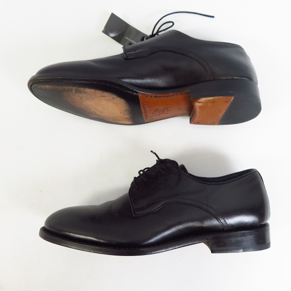 実際に弊社で買取させて頂いたALFREDO BANNISTER/アルフレッドバニスター レザー シューズ ブラック/41の画像 3枚目