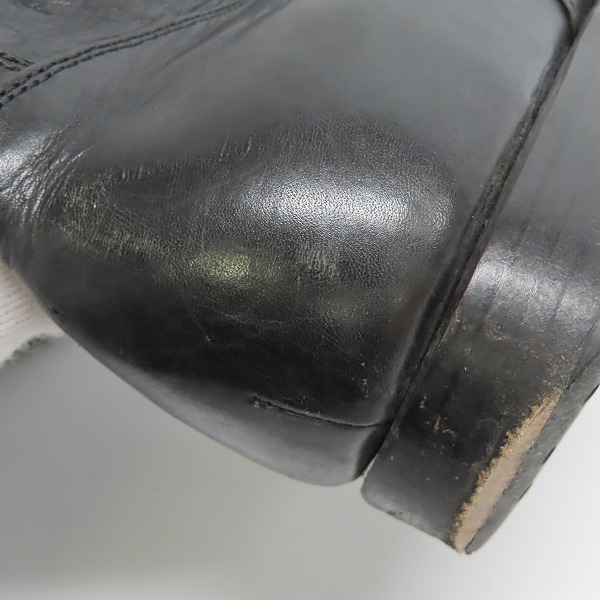 実際に弊社で買取させて頂いたMIHARA YASUHIRO/ミハラヤスヒロ サイドジップ レースアップブーツ/27の画像 7枚目