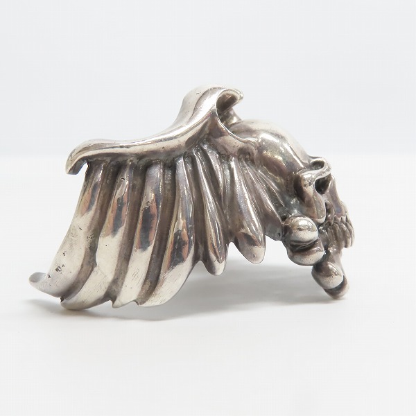 実際に弊社で買取させて頂いた【ギャラ付】THIRTEEN DESIGNS/サーティーンデザインズ FLYING SKULL Bangle/フライング スカル バングルの画像 3枚目