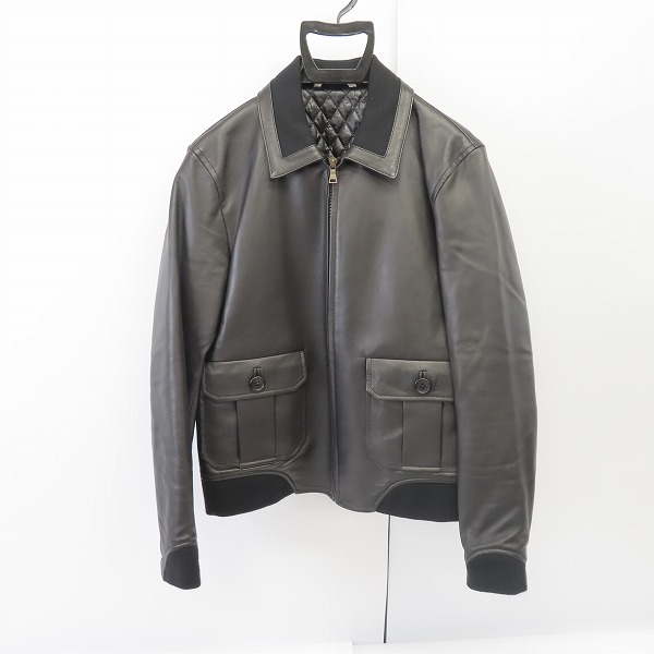 実際に弊社で買取させて頂いたPaul Smith COLLECTION/ポールスミス ラムレザーブルゾン 6467CLB/M