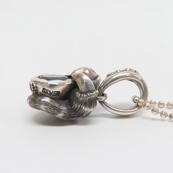 実際に弊社で買取させて頂いたBloody Mary/ブラッディマリー 四神 白虎 ペンダントトップ/チェーン付きの画像 3枚目