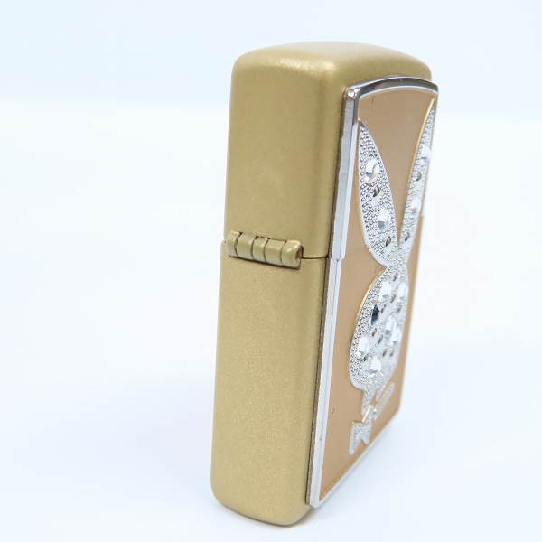 2010 PLAYBOY SWAROVSKI ZIPPO W/PINK CRYSTAL LIMITED EDITION