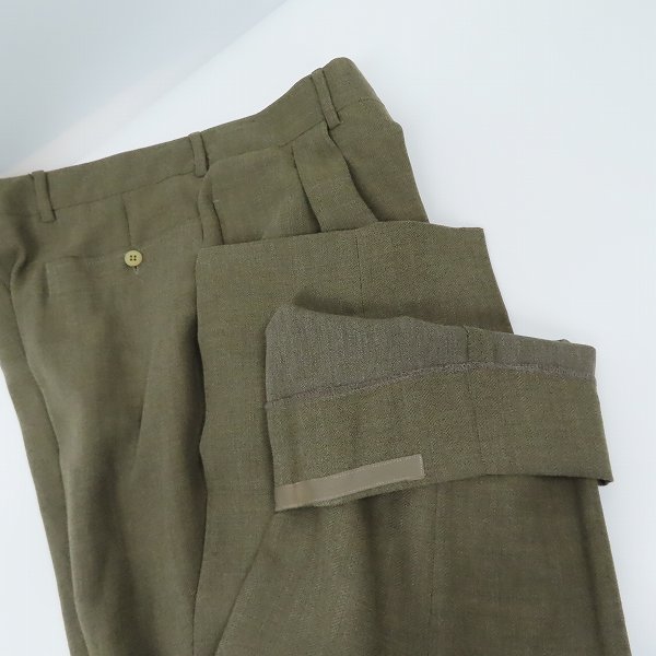 実際に弊社で買取させて頂いたGIORGIO ARMANI/ジョルジオ アルマーニ ダブル ジャケット/パンツ セットアップ/スーツ ブラウン系の画像 9枚目