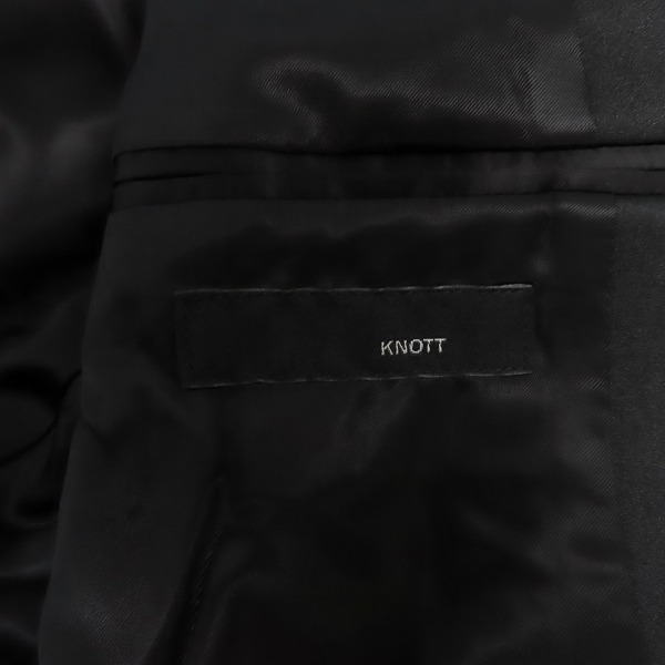 実際に弊社で買取させて頂いたKNOTT/ノット TOMORROWLAND/トゥモローランド ベロア セットアップスーツ ネイビー/Oの画像 2枚目