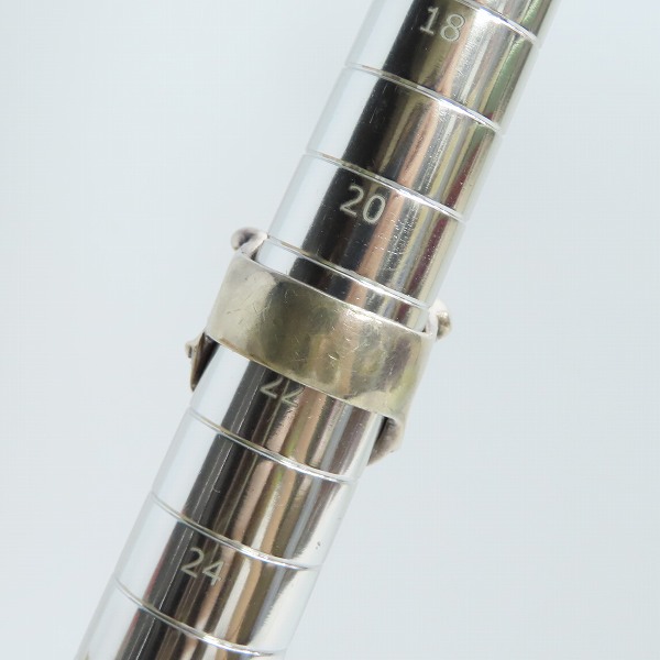 実際に弊社で買取させて頂いた【ギャラ付】CRAZY PIG/クレイジーピッグ PIRATE SKULL パイレーツスカルリング/22号の画像 7枚目