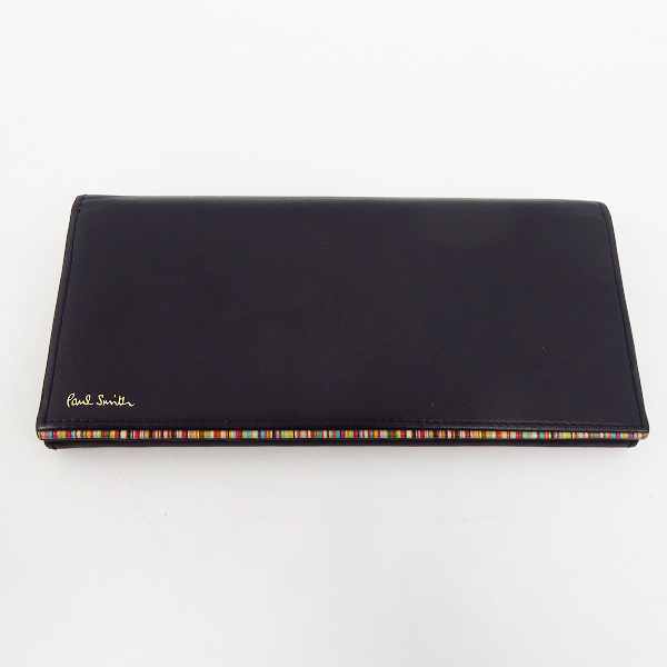 実際に弊社で買取させて頂いたpaul smith/ポールスミス レザー 二つ折り長財布