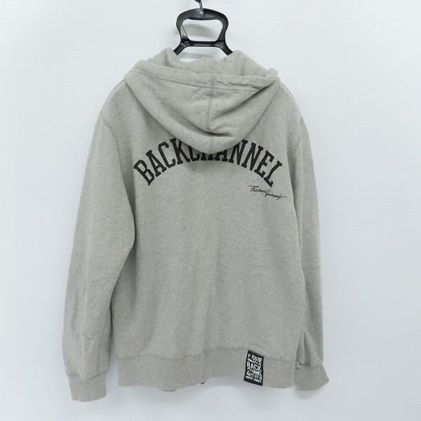 実際に弊社で買取させて頂いたBack Channel/バックチャンネル ジップアップパーカー/Sの画像 1枚目