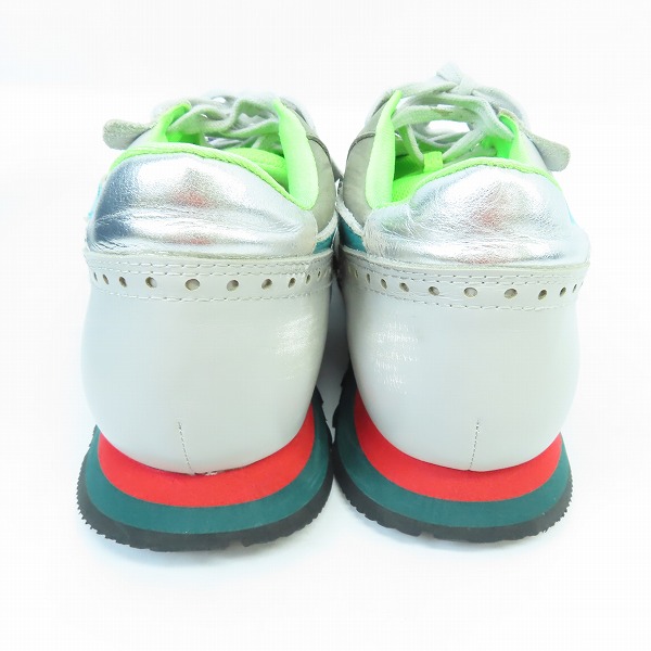 実際に弊社で買取させて頂いたkolor/カラー マルチカラー レザー スニーカー/シューズ 19WCM-A08508S/27.5の画像 1枚目