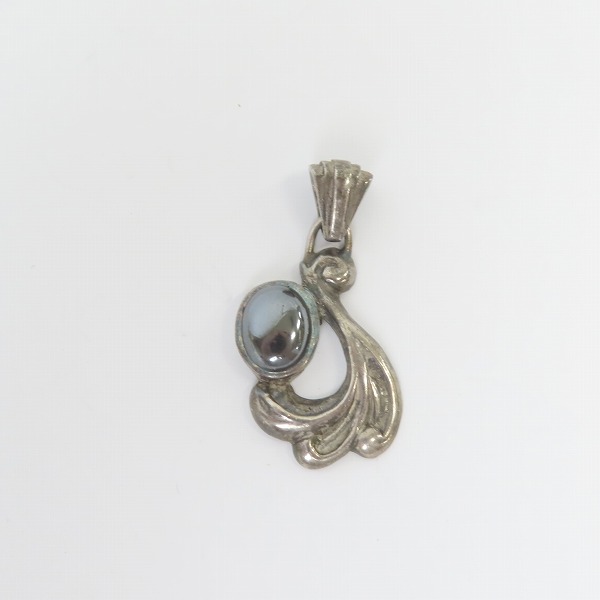 実際に弊社で買取させて頂いたCRAZY PIG/クレイジーピッグ ストーンセット フェザーモチーフペンダントの画像 1枚目