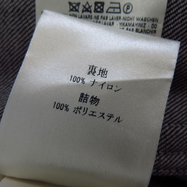 実際に弊社で買取させて頂いたDIESEL BLACK GOLD/ディーゼルブラックゴールド MA-1/デニム ドッキングジャケット/46の画像 5枚目