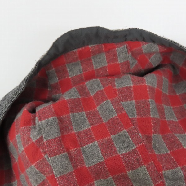 実際に弊社で買取させて頂いたWHITE MOUNTAINEERING/ホワイトマウンテニアリング GORE-WINDSTOPPER 2RAYER NEP TWEED MOUNTAIN PARKA ブルゾン/2の画像 6枚目