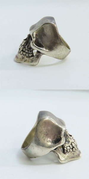 実際に弊社で買取させて頂いたCRAZY PIG/クレイジーピッグ サイコキラースカル リング /16号の画像 2枚目