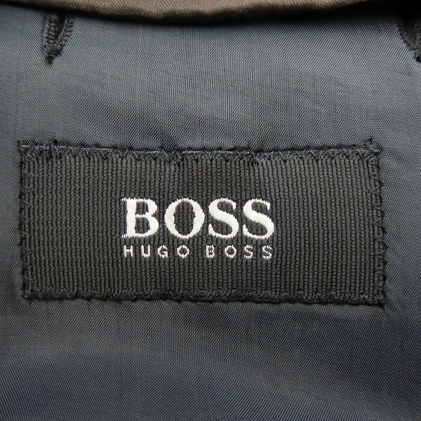 実際に弊社で買取させて頂いたHUGO BOSS/ヒューゴ・ボス ライナー付きロングコート/46の画像 2枚目