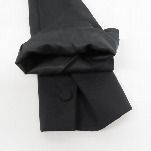 実際に弊社で買取させて頂いたIHARAYASUHIRO DENIM/ミハラヤスヒロ デニム ノーカラーテーラードジャケット/44の画像 4枚目