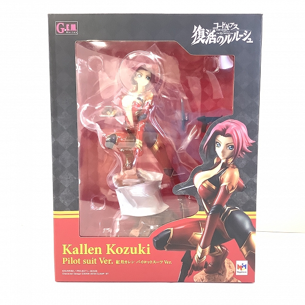 実際に弊社で買取させて頂いた【未開封】メガハウス G.E.M.シリーズ コードギアス 復活のルルーシュ 紅月カレン パイロットスーツVer.