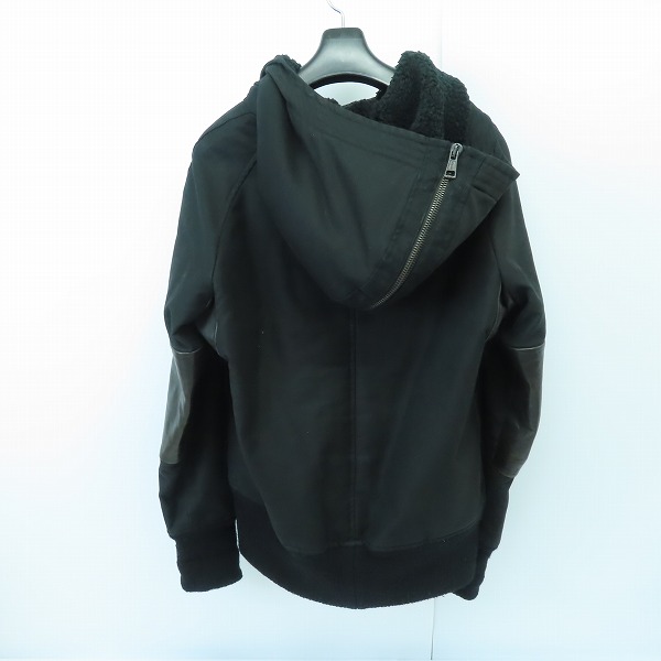 実際に弊社で買取させて頂いたDIET BUTCHER SLIM SKIN/ダイエットブッチャースリムスキン 部分馬革　ブルゾンジャケット/1の画像 1枚目