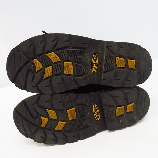 実際に弊社で買取させて頂いたKEEN/キーン WATERPROOF ブーツ ブラック/27の画像 2枚目