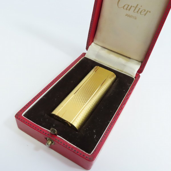 実際に弊社で買取させて頂いたCartier/カルティエ ローラー ガスライター ゴールド/金