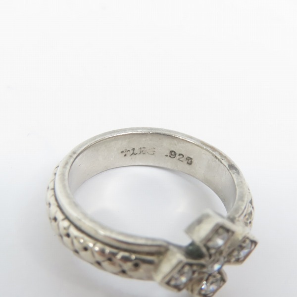 実際に弊社で買取させて頂いたLoree Rodkin/ローリーロドキン ストーン クロスリング/13号の画像 6枚目