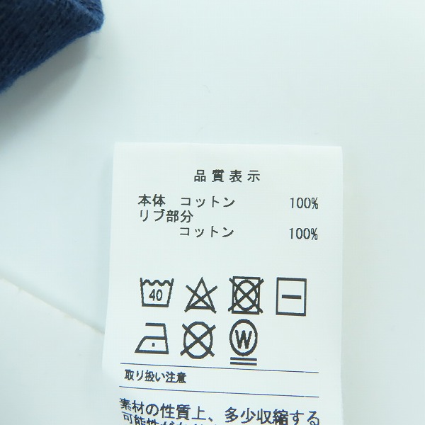 実際に弊社で買取させて頂いたDESCENDANT/ディセンダント クジラ刺繡 半袖カットソー/Tシャツ/3の画像 4枚目