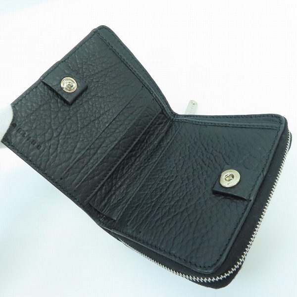 実際に弊社で買取させて頂いたCELINE /セリーヌ 2つ折り 財布/ウォレット コインケース ラウンド ブラックの画像 5枚目