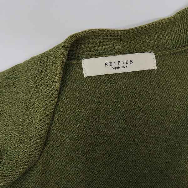 実際に弊社で買取させて頂いたEDIFICE/エディフィス カーディガン 19-080-300-3065-1-0/Sの画像 2枚目