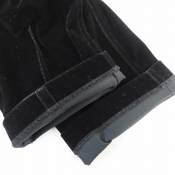 実際に弊社で買取させて頂いたARMANI EXCHANGE/アルマーニ エクスチェンジ ベルベットジャケット/ベルベットパンツ セットアップ Size：38/33の画像 9枚目