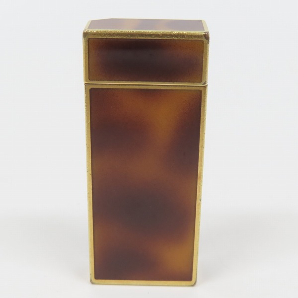 実際に弊社で買取させて頂いたCartier/カルティエ ペンタゴン ガスライター ブラウンの画像 1枚目