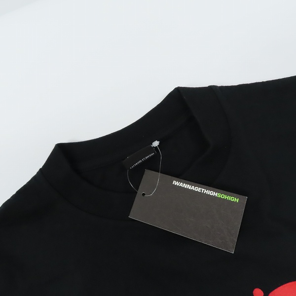 実際に弊社で買取させて頂いた【未使用】BACK CHANNEL/バックチャンネル BKCNLプリント Tシャツ Mの画像 5枚目