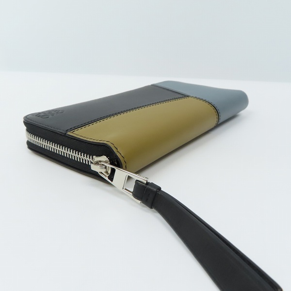 実際に弊社で買取させて頂いたLOEWE/ロエベ パズル クラシックカーフレザー/アナグラムロゴ オープンウォレット/ラウンドファスナー長財布の画像 2枚目