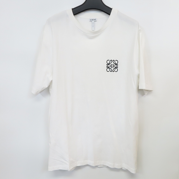 実際に弊社で買取させて頂いたLOEWE/ロエベ ワンポイント ロゴ刺繍 半袖Tシャツ/S