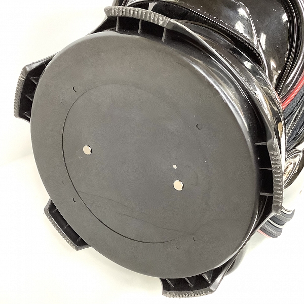 実際に弊社で買取させて頂いたTitleist/タイトリスト 9.5型47インチ対応 スタッズ エナメルキャディバッグ CB431の画像 5枚目