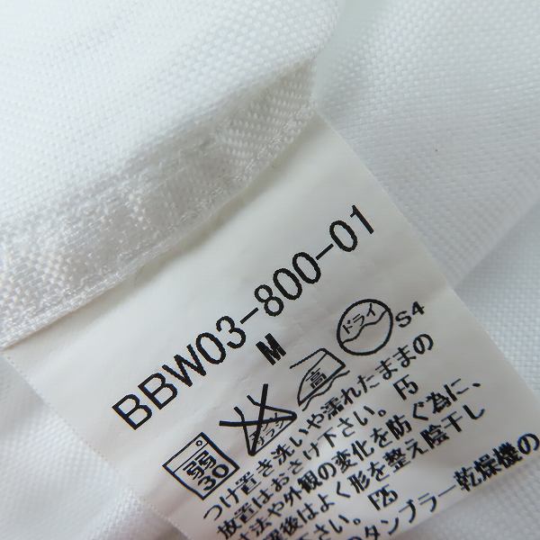 実際に弊社で買取させて頂いたBURBERRY LONDON/バーバリーロンドン BD ハーフスリーブシャツ BBW03-800-01/Mの画像 3枚目
