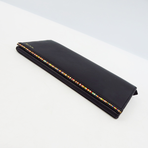 実際に弊社で買取させて頂いたpaul smith/ポールスミス レザー 二つ折り長財布の画像 2枚目